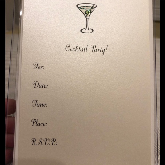 Marcel Schurman Other - 3/$20 Marcel Schurman Cocktail Invitations, 8